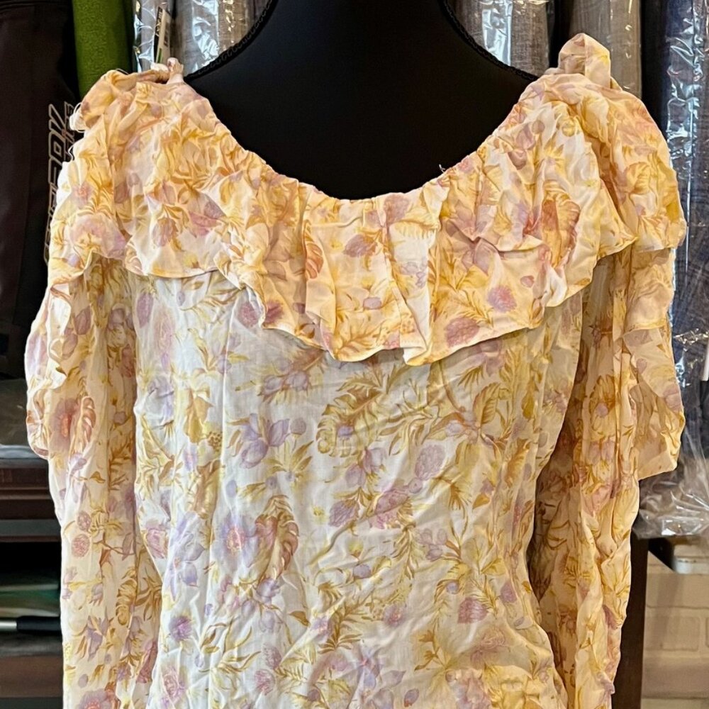 International Concepts Plus Women's Blouse Pastel Sz 2X NWT
